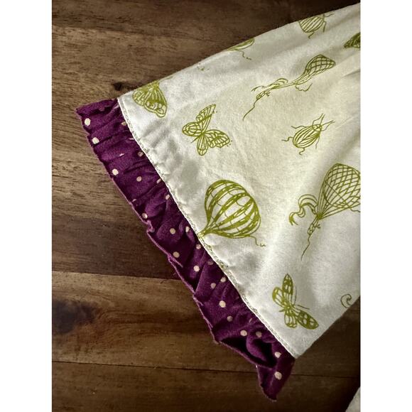 Matilda Jane Paint By Numbers Cream Gold Purple Blue Limelight Peasant Top 6 - Picture 4 of 9